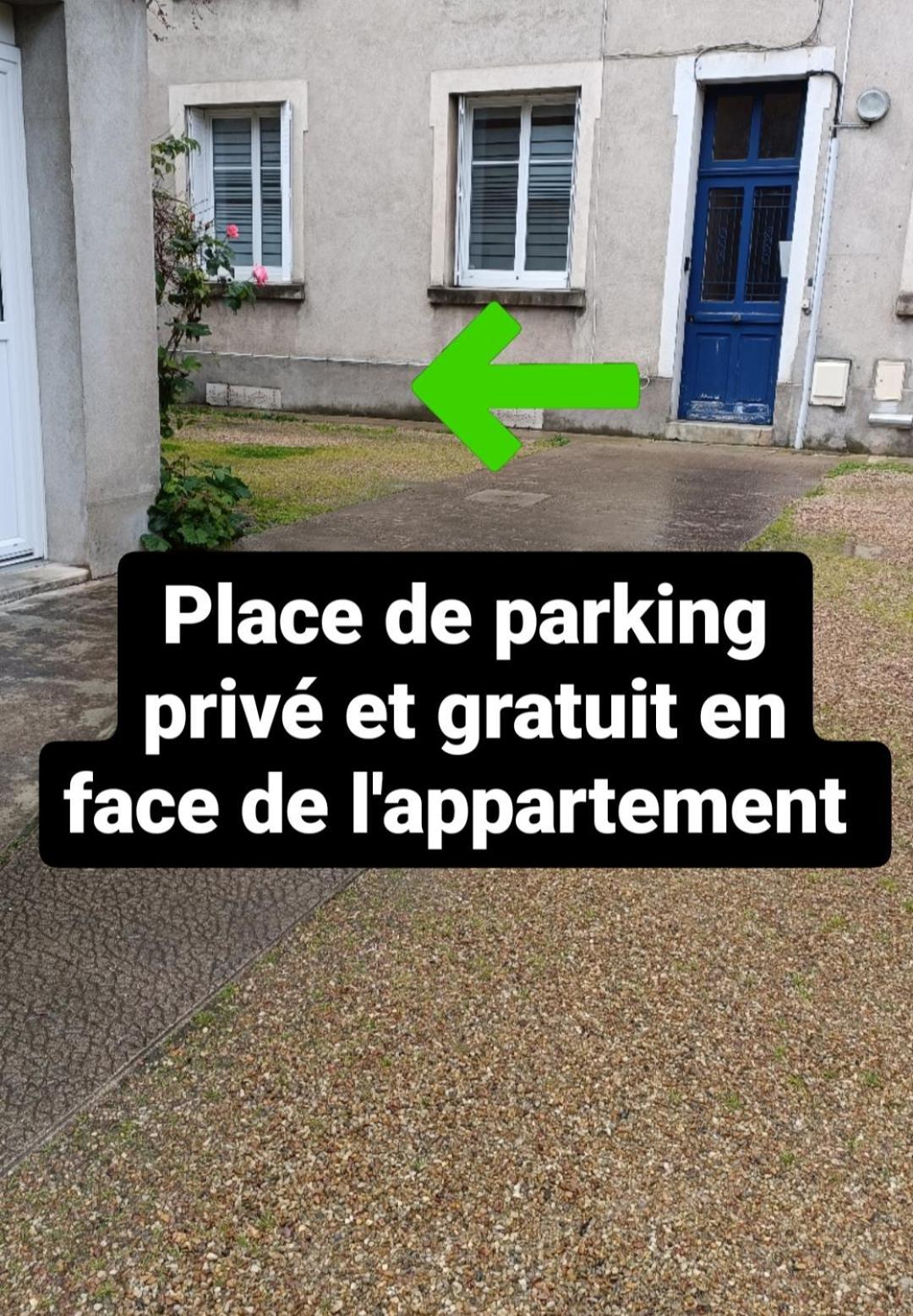T3 Centre-Ville Avec Parking Tours Kamer foto
